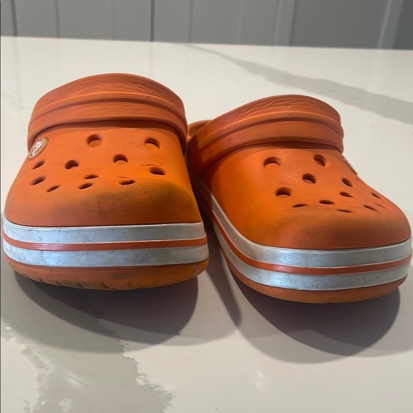 Crocs Kids Classic Clog - Orange - Picture 4 of 7